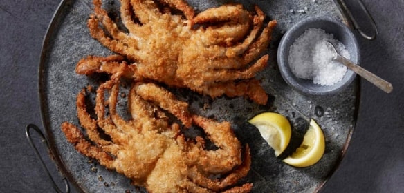 Soft shell crabs
